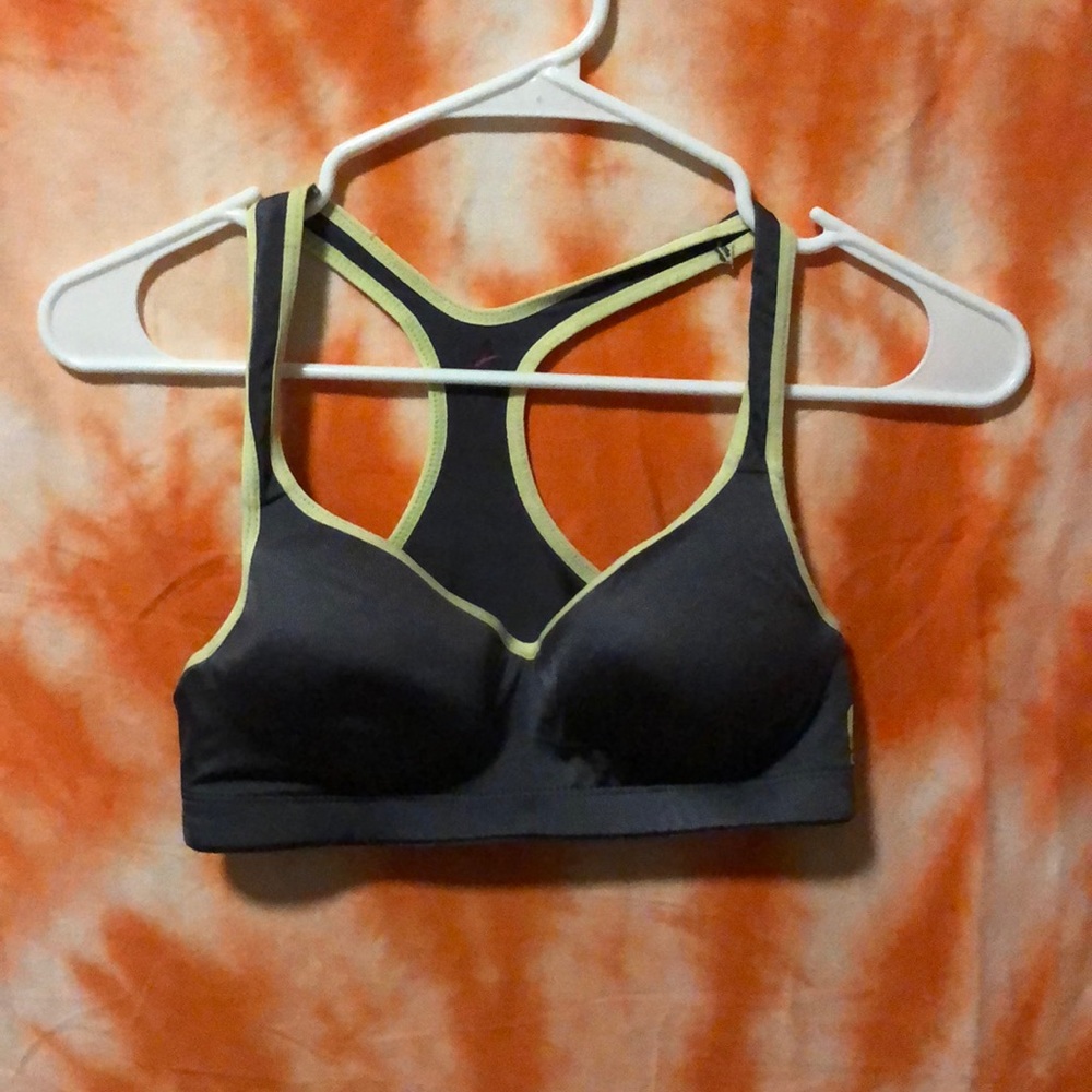Grey Sports Bra